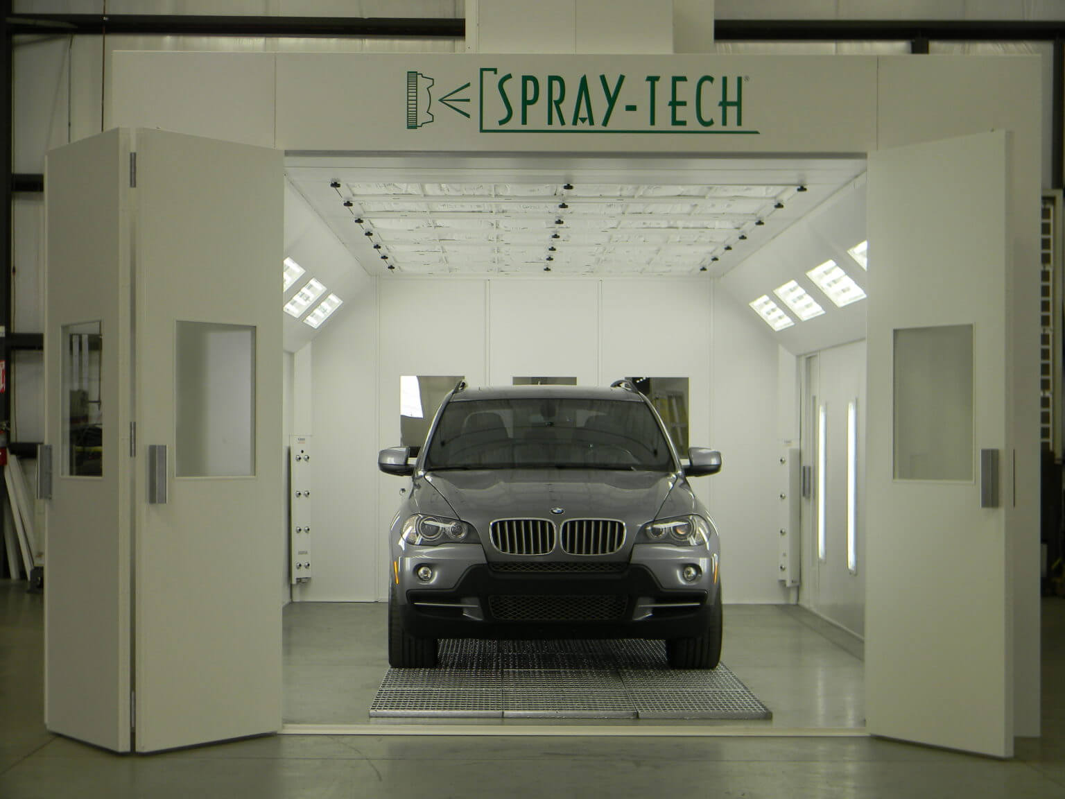 Power Semi Downdraft Paint Booth (Double Wall) Spray Tech