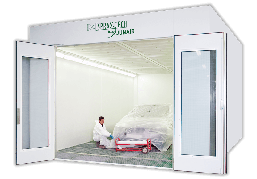 Car Paint Booth Popping Photo