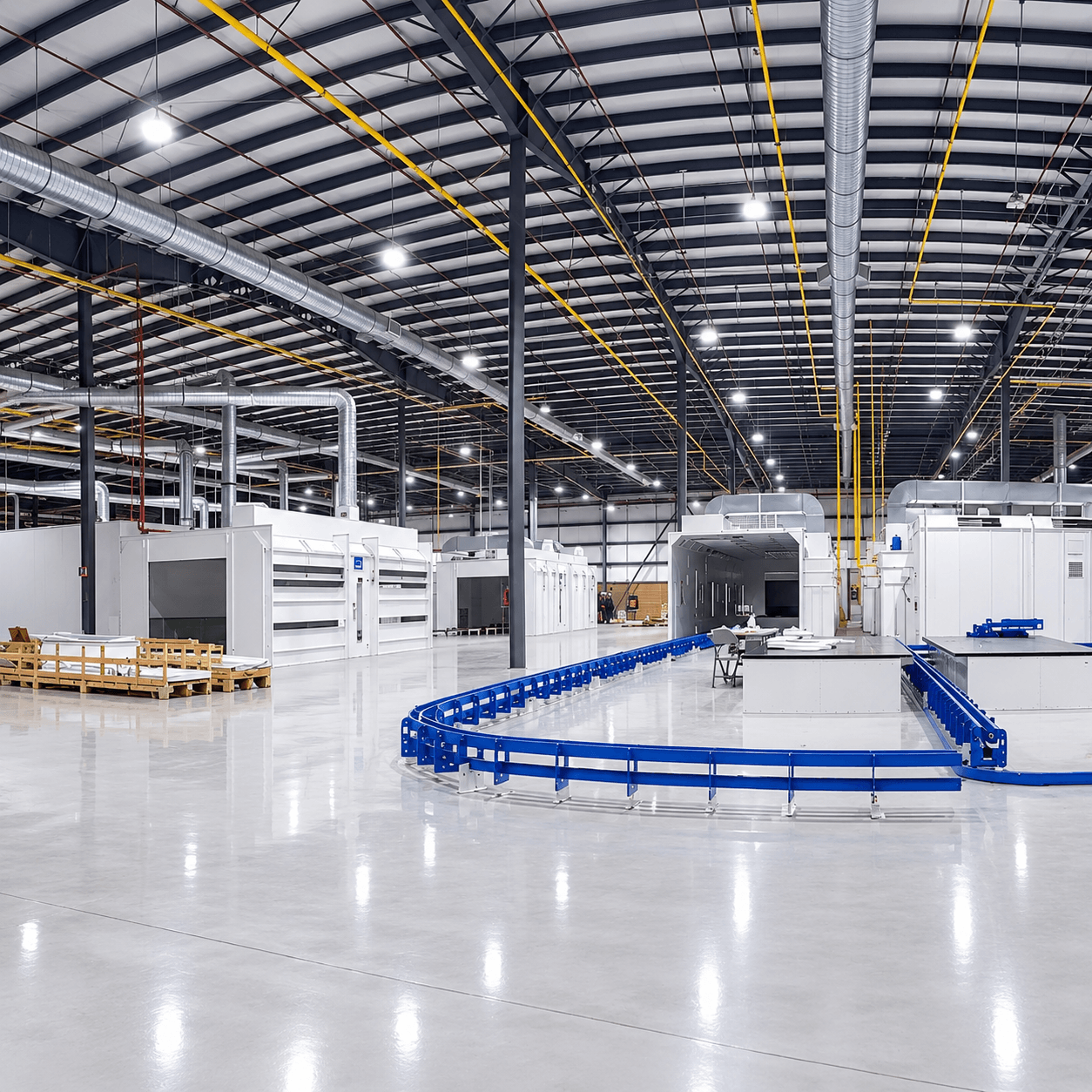 Conveyor Paint Finishing Systems Powder Coating