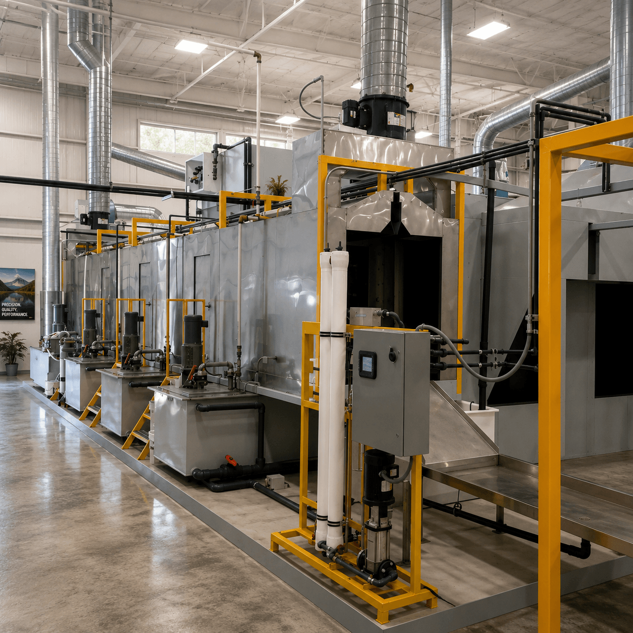 Washher Conveyor Paint FInishing Systems